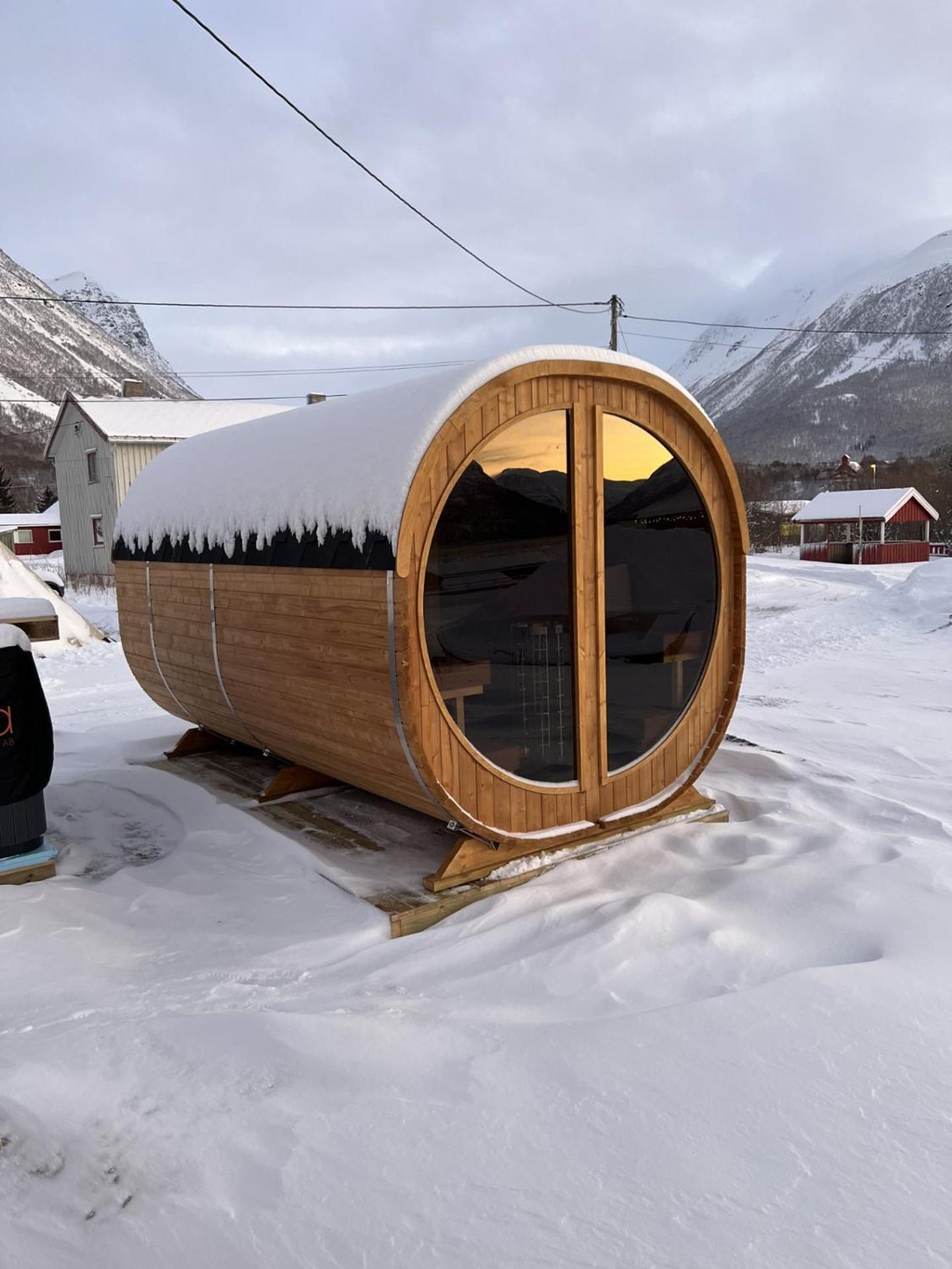 Alpan Apartments, Lyngenfjord Olderdalen Exteriér fotografie
