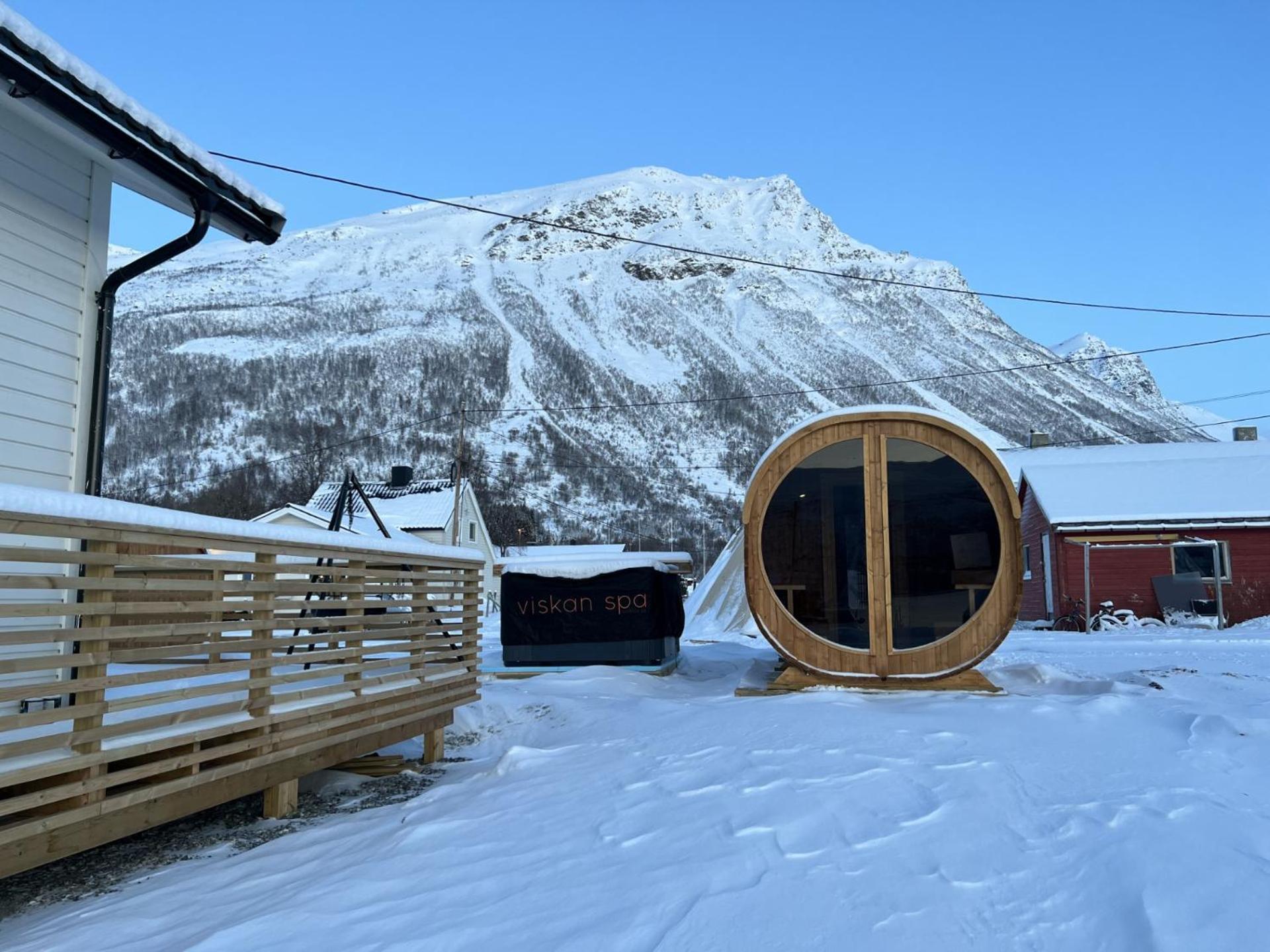 Alpan Apartments, Lyngenfjord Olderdalen Exteriér fotografie