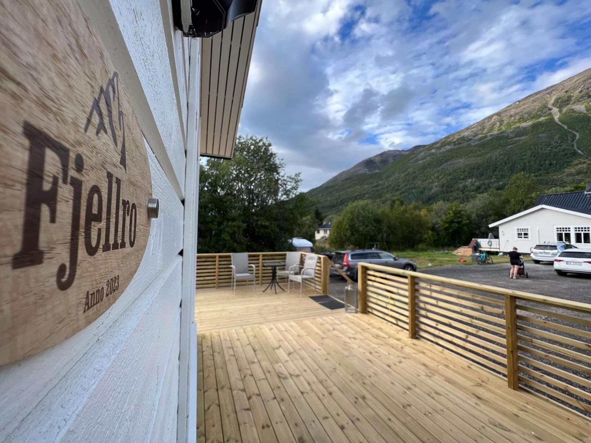 Alpan Apartments, Lyngenfjord Olderdalen Exteriér fotografie