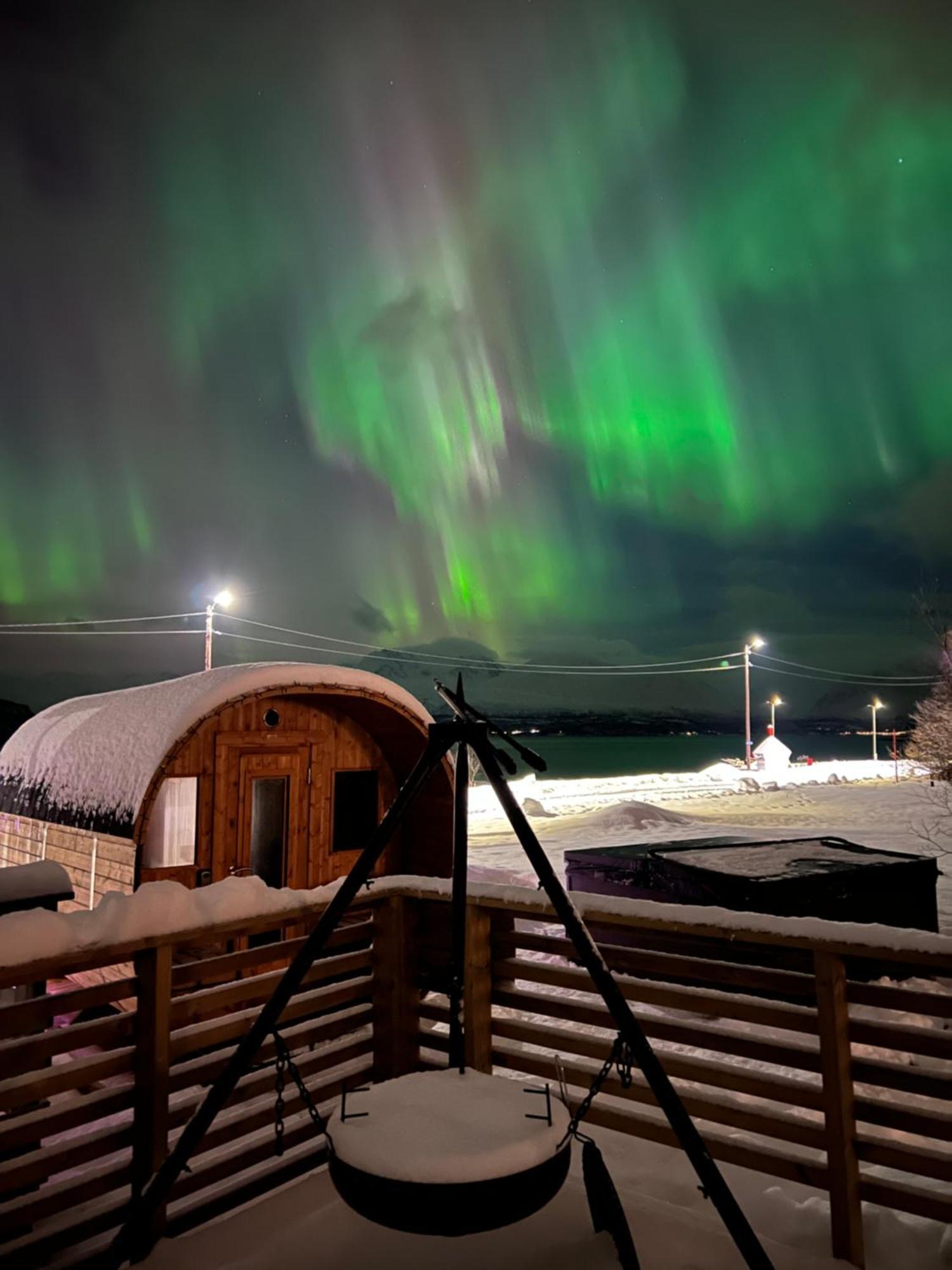 Alpan Apartments, Lyngenfjord Olderdalen Exteriér fotografie