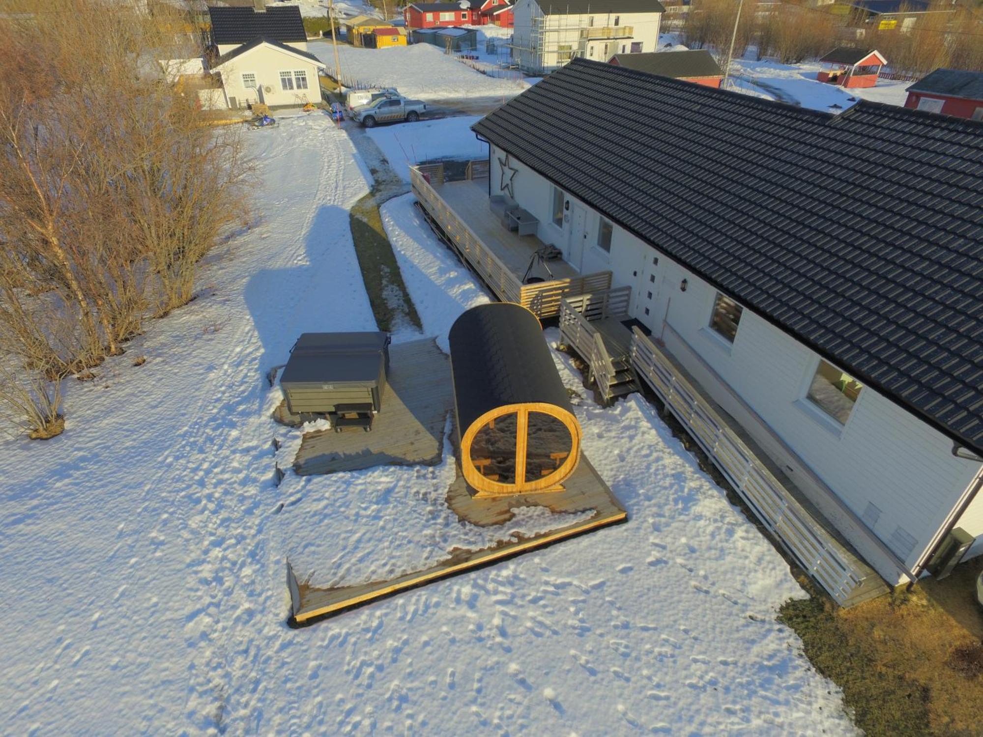 Alpan Apartments, Lyngenfjord Olderdalen Exteriér fotografie